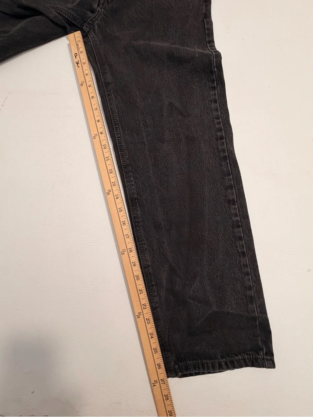 Empyre Black Washed Relaxed Jeans‎ Size 27